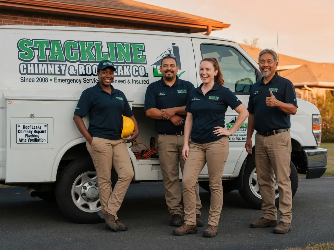 Chimney flashing repair company in Williamsburg, MI